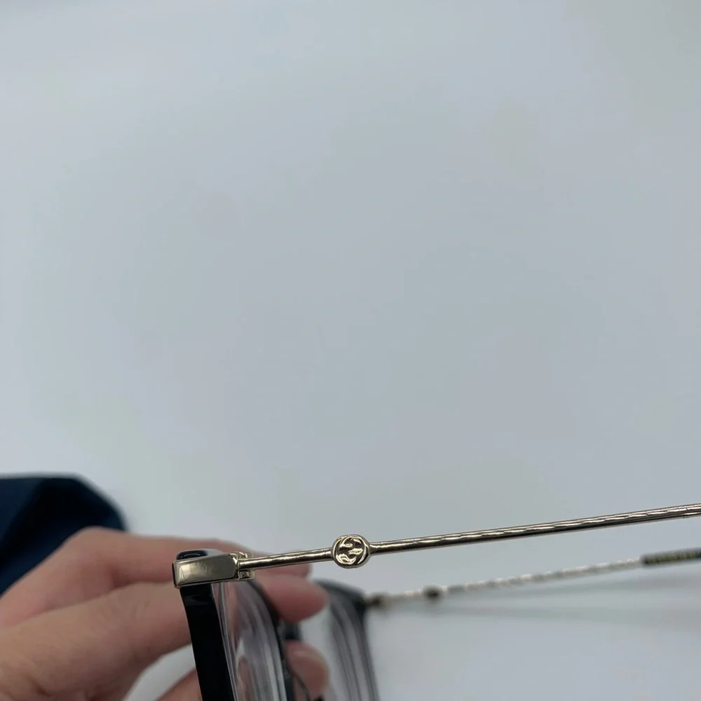 Gucci Black Square Eyeglasses Frame Women